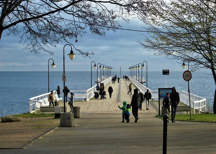 Centrum, 700m Do Plazy - 2 Sypialnie, Salon, Balkon, Bezplatny Parking, Gdyně