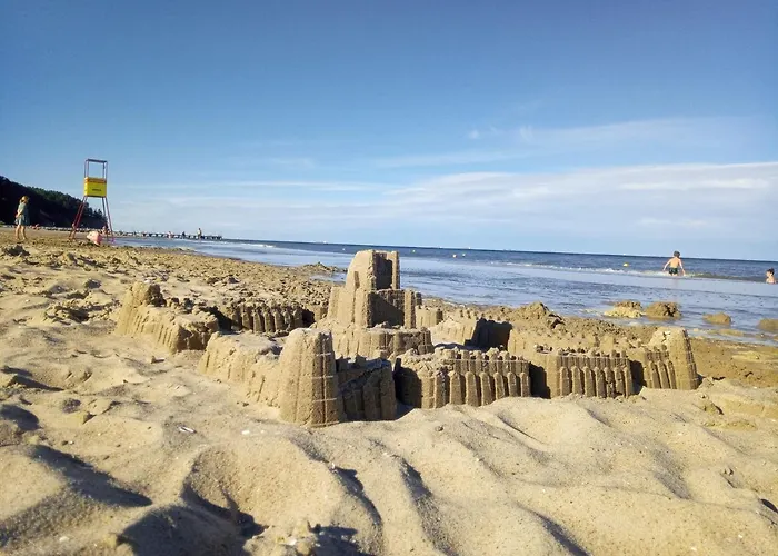 Centrum, 700m Do Plazy - 2 Sypialnie, Salon, Balkon, Bezplatny Parking, Apartmán *